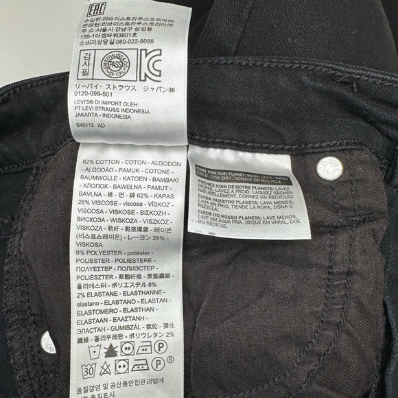 Levi’s 721 High-Rise Skinny 62% Cotton Women’s Jeans - Size: 29 - Picture 13 of 17